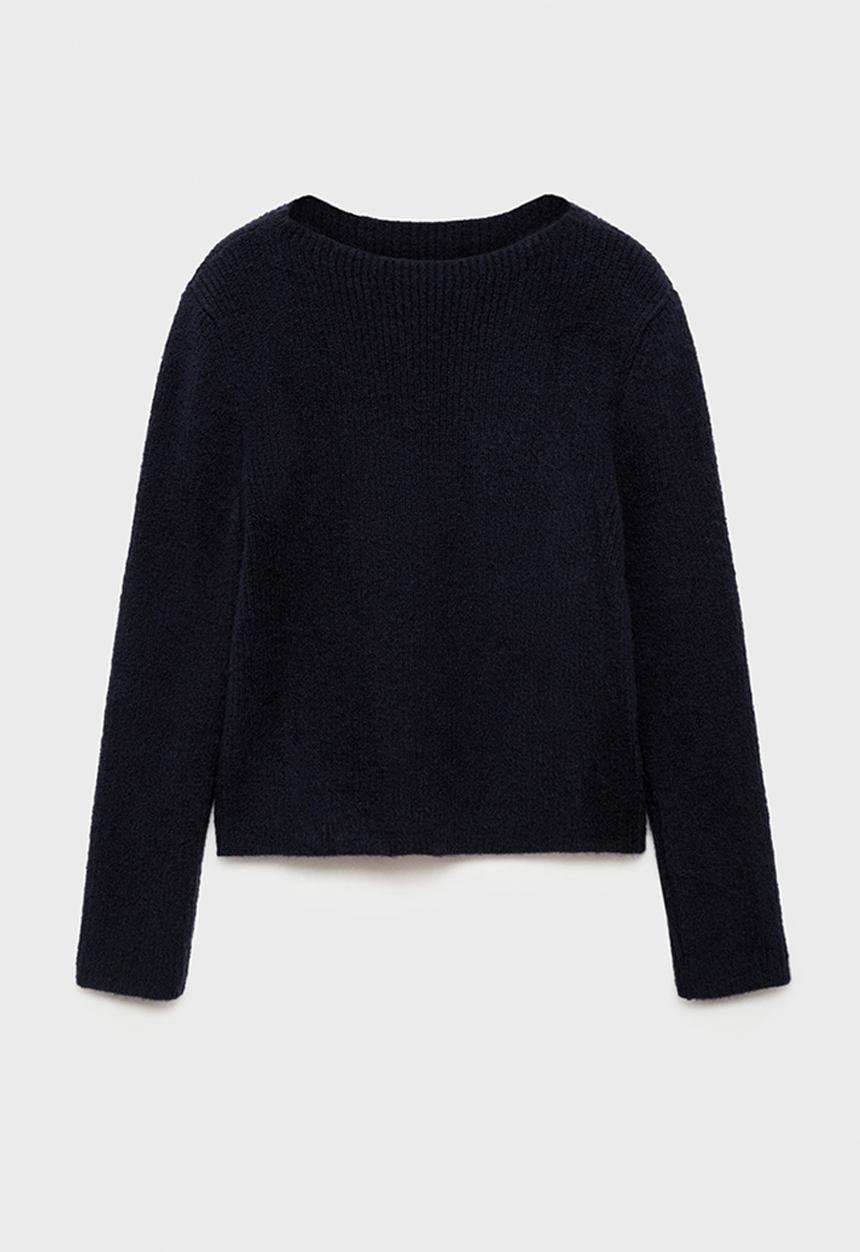 MANGO - Sweater bruna - navy