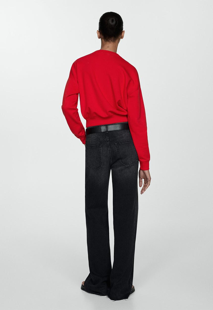MANGO - Sweatshirt sweaty - red