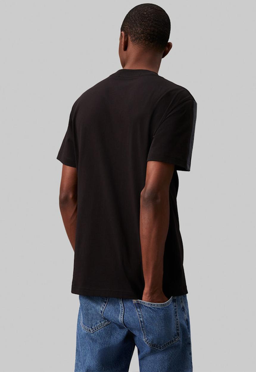 Calvin Klein - Logo tape tee - ck black