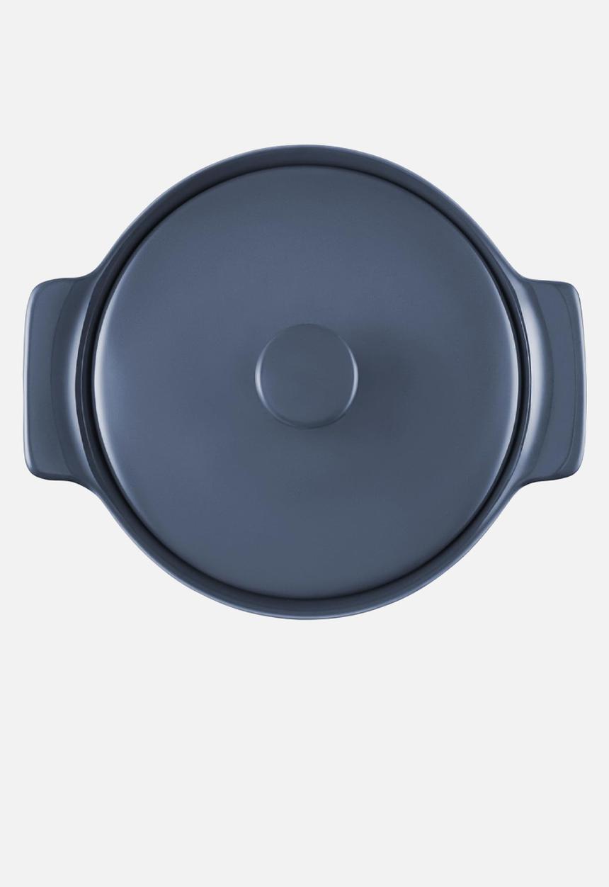 Maxwell & Williams - Indulgence Round Casserole 1.3L - Slate Blue