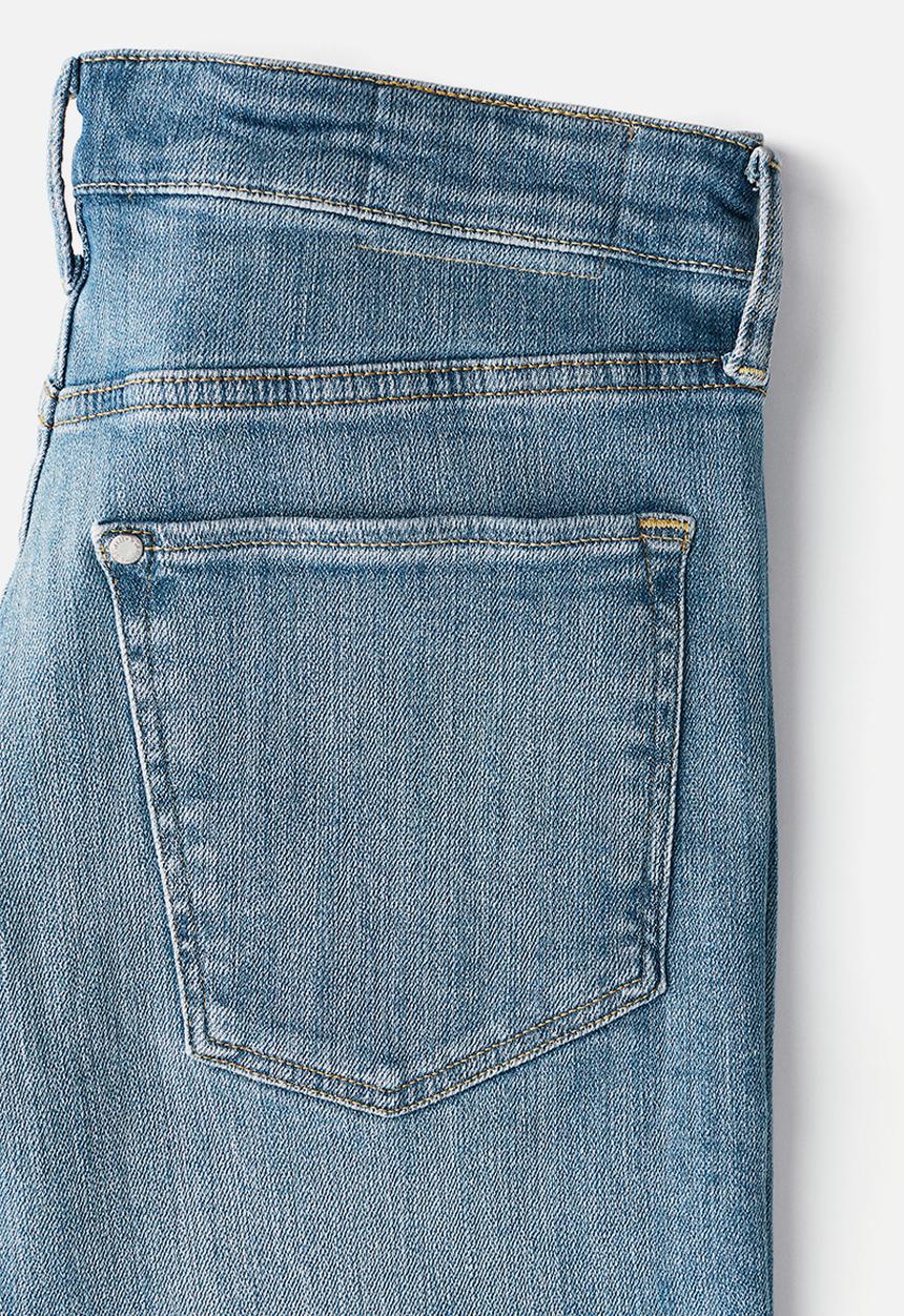 H&M - Slim denim shorts - denim blue
