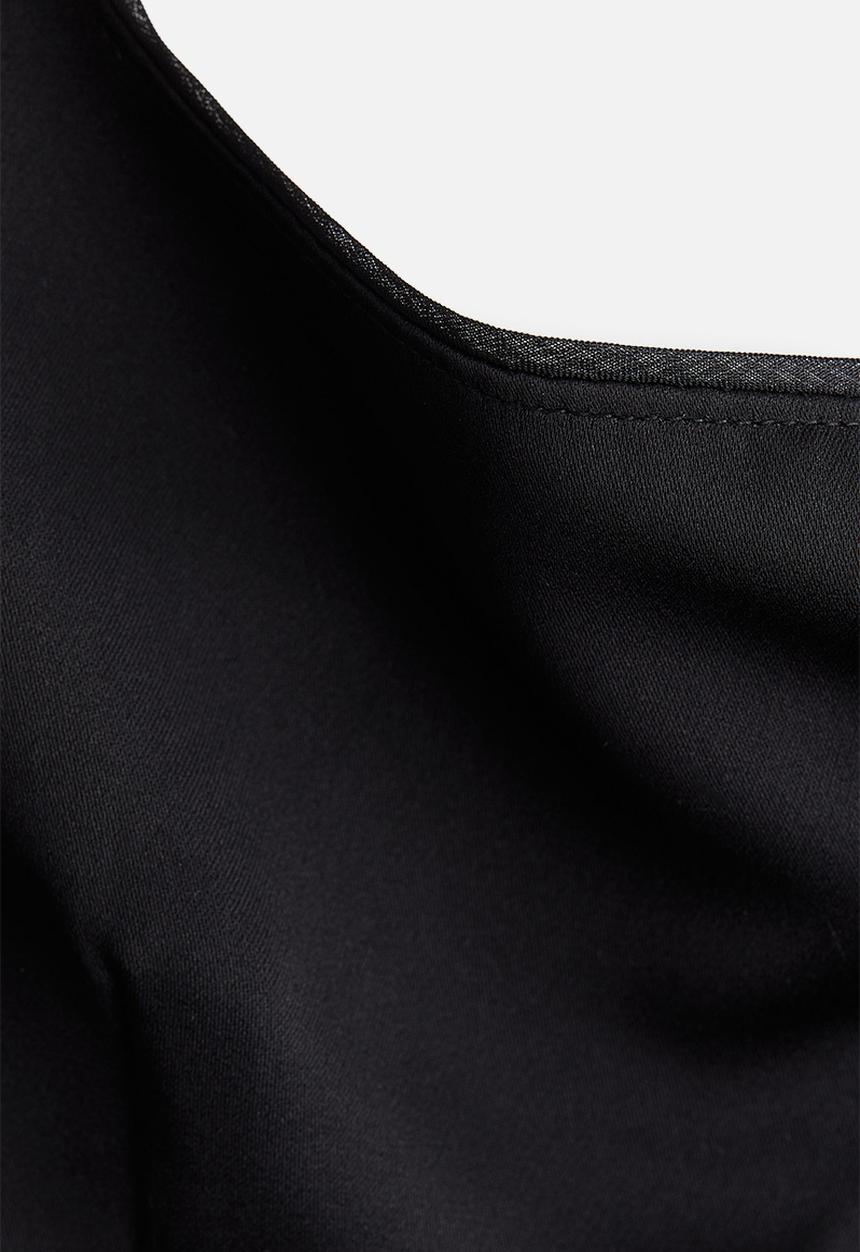 H&M - Flared-skirt dress - black