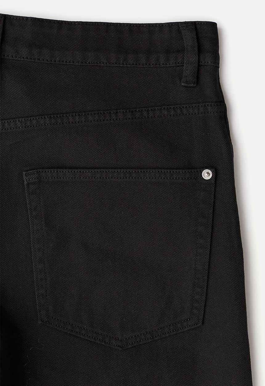 H&M - Twill bermuda shorts - black