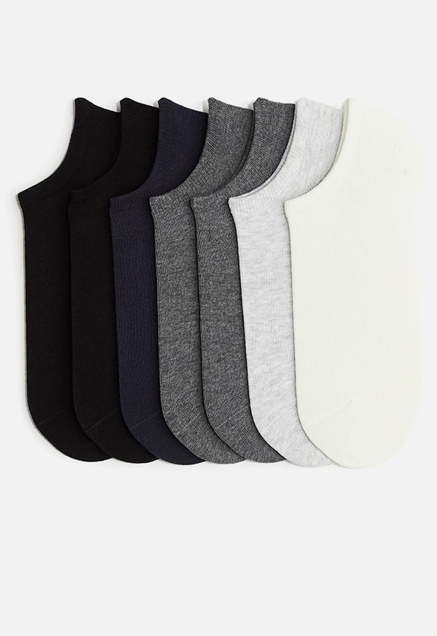 H&M - 7 pack trainer socks - multi