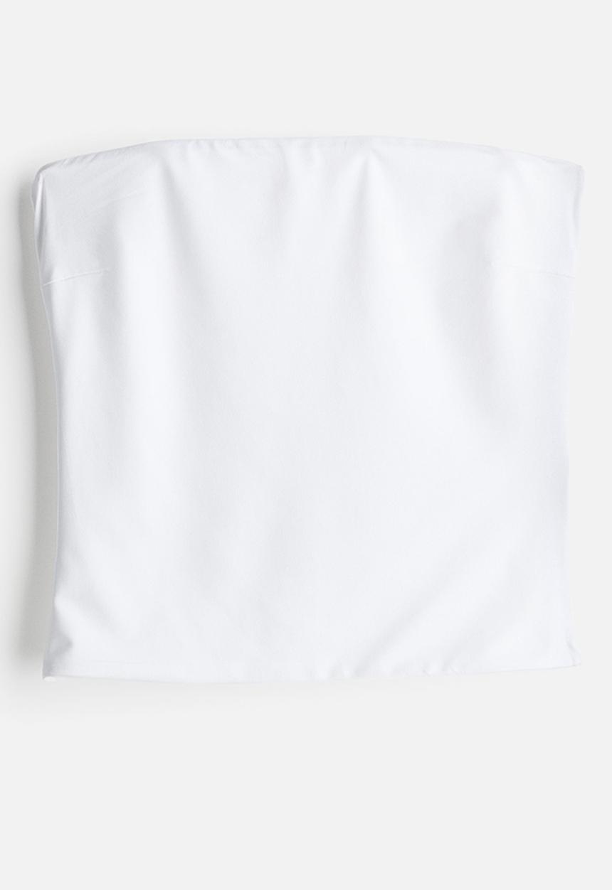 H&M - Tube top - white