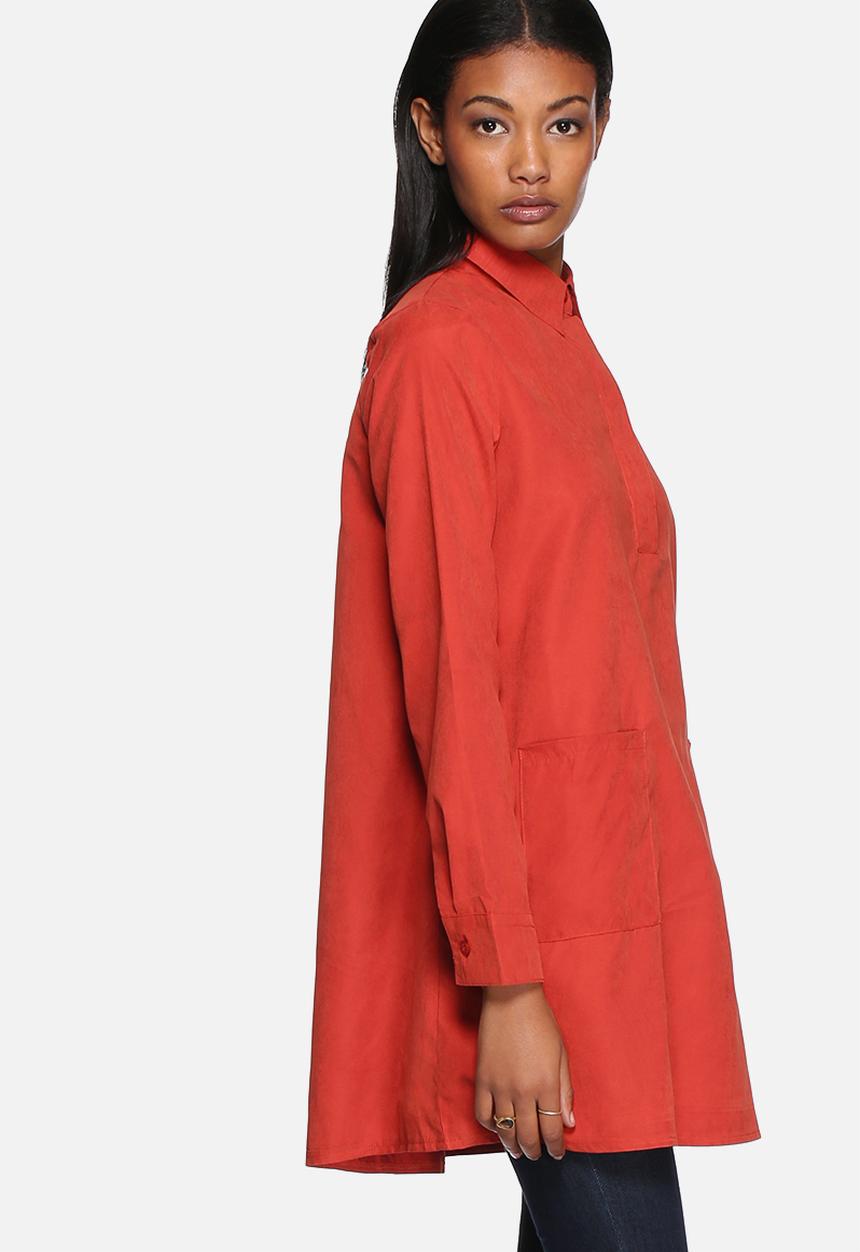 Lola May - Oversize swing shirt with pockets