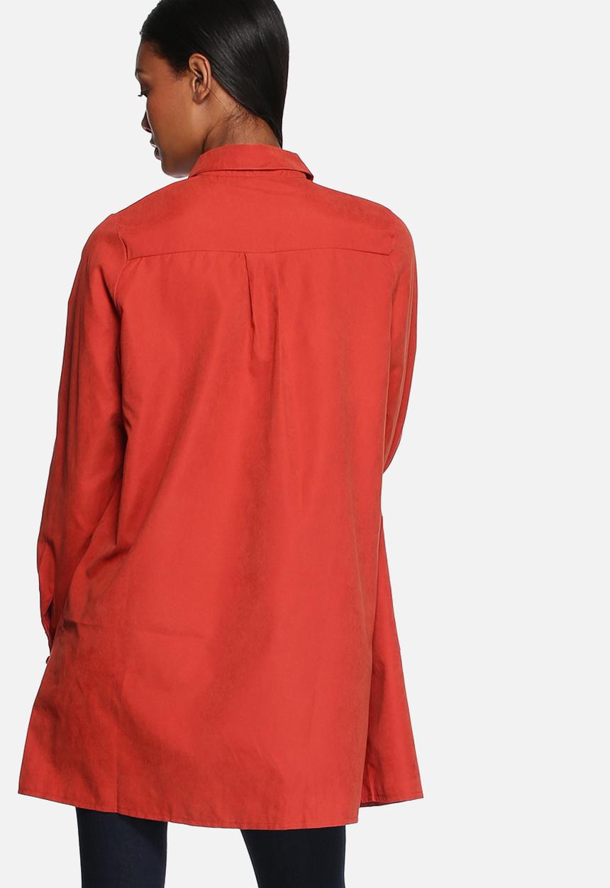 Lola May - Oversize swing shirt with pockets
