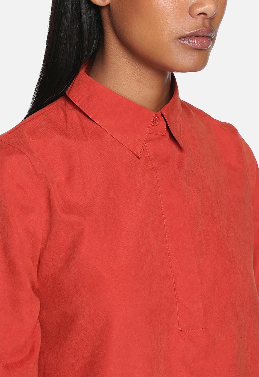 Lola May - Oversize swing shirt with pockets