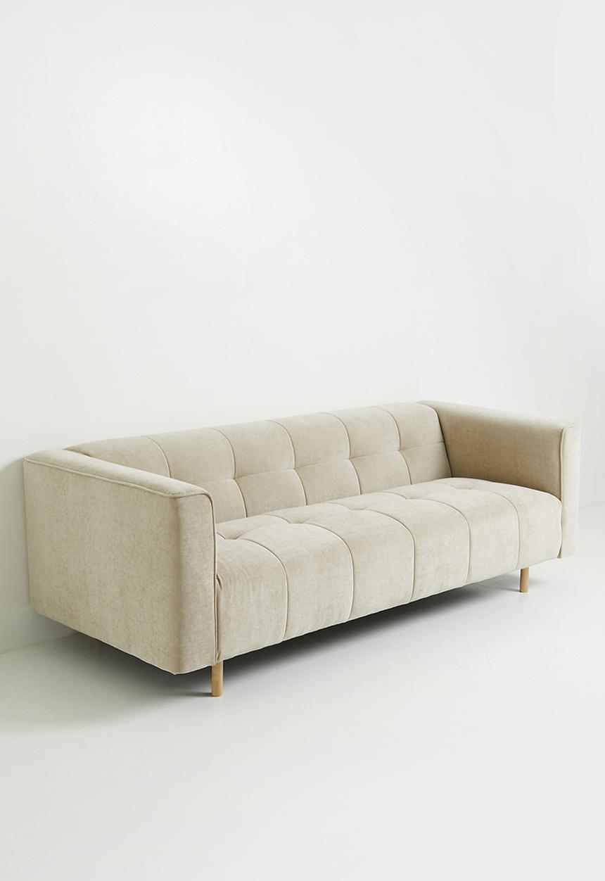 Sixth Floor - Cortland 3 seater sofa-Beige