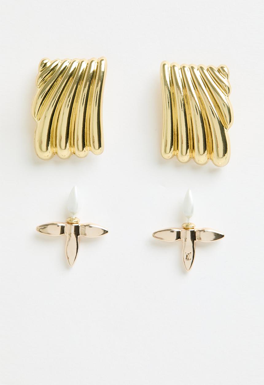 Superbalist - Monica earring pack-gold