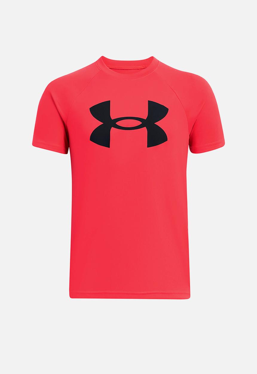 Under Armour - UA Tech Big Logo Short Sleeve - Racer Red/Black