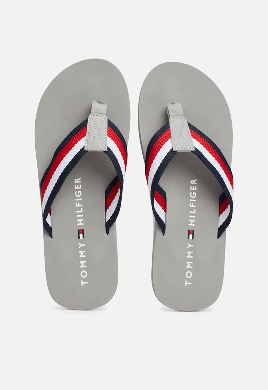 Tommy Hilfiger - Coprorate Hilfiger Beach Sanda - Antique Silver