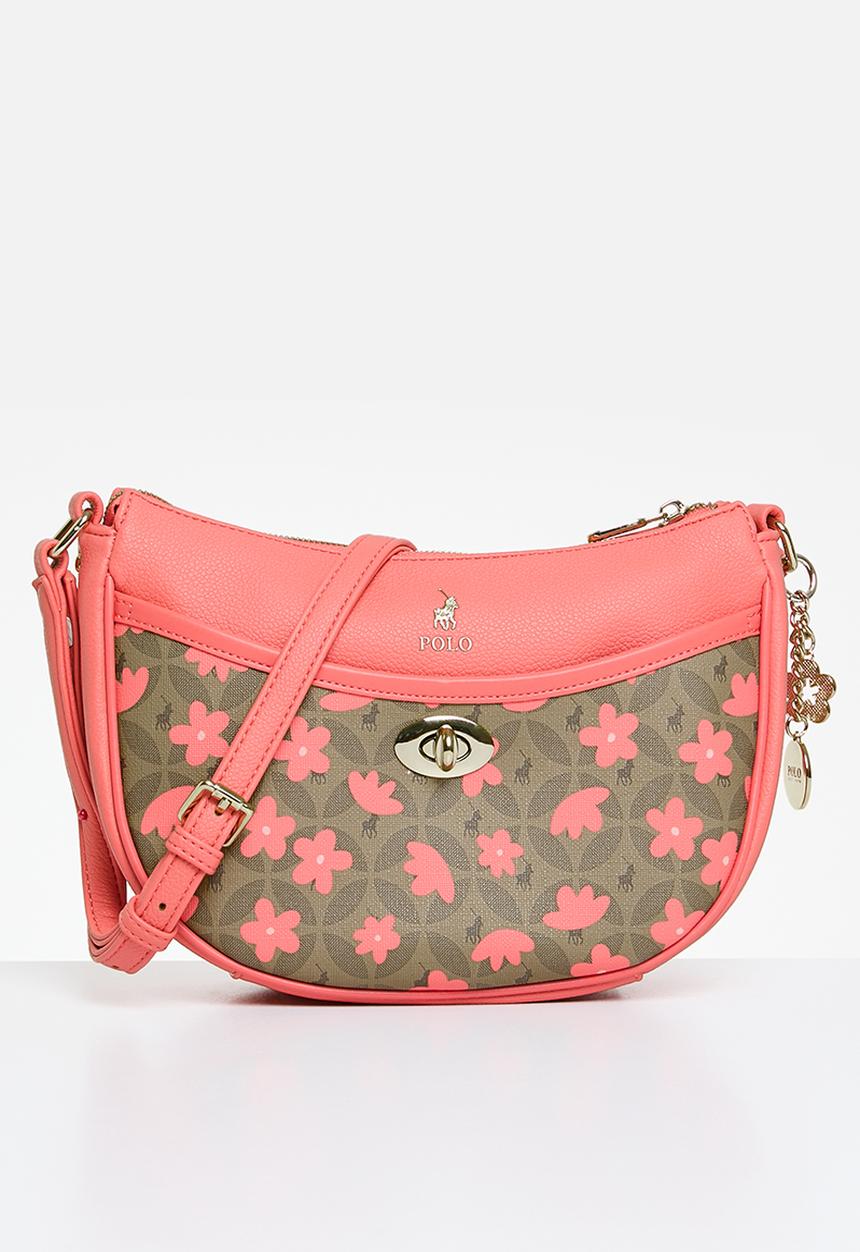 POLO - Meadow moon sling - coral