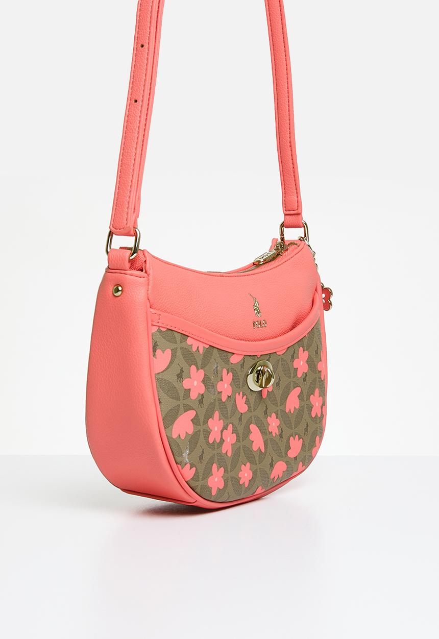 POLO - Meadow moon sling - coral