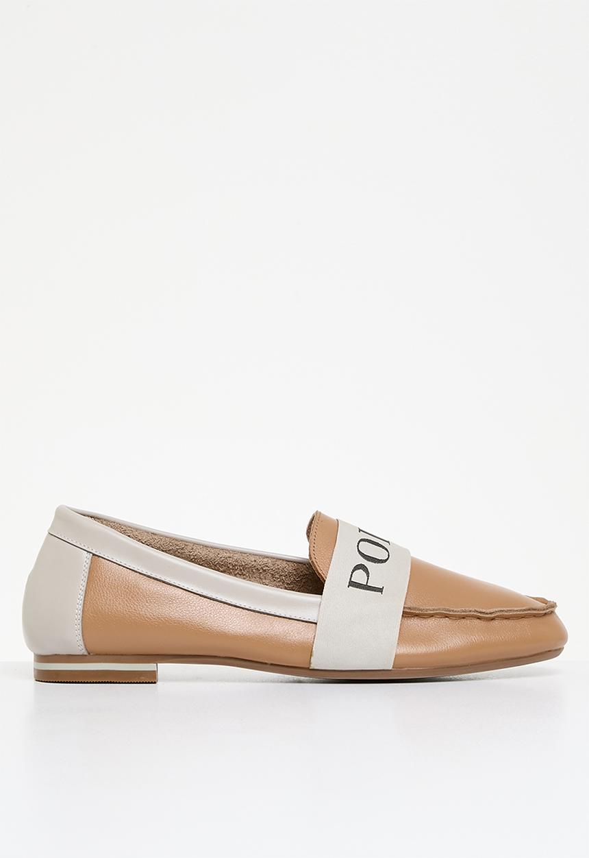 POLO - Tape moccasin loafer - neutral 