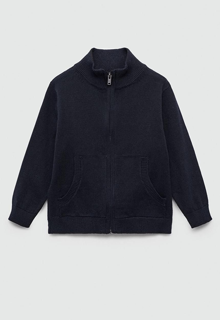 MANGO - Cardigan lukeb - navy