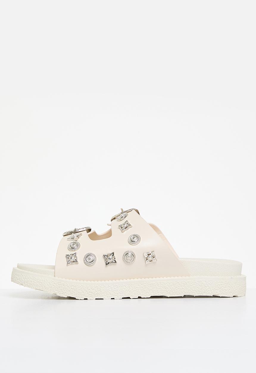 SISSY BOY - Buckle slide - Off White