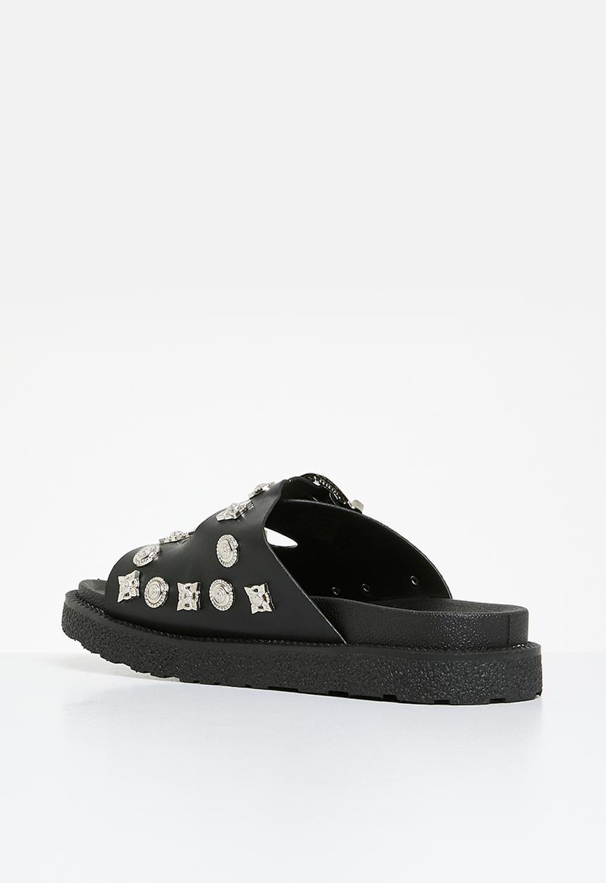 SISSY BOY - Buckle Slide - Black