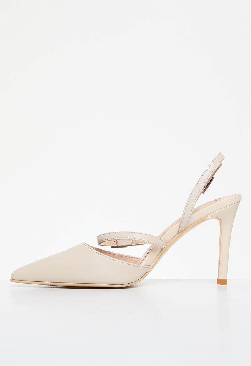 POLO - Classic pointed slingback heel - neutral 