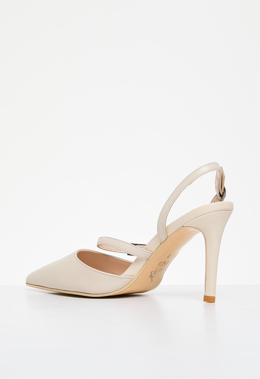 POLO - Classic pointed slingback heel - neutral 