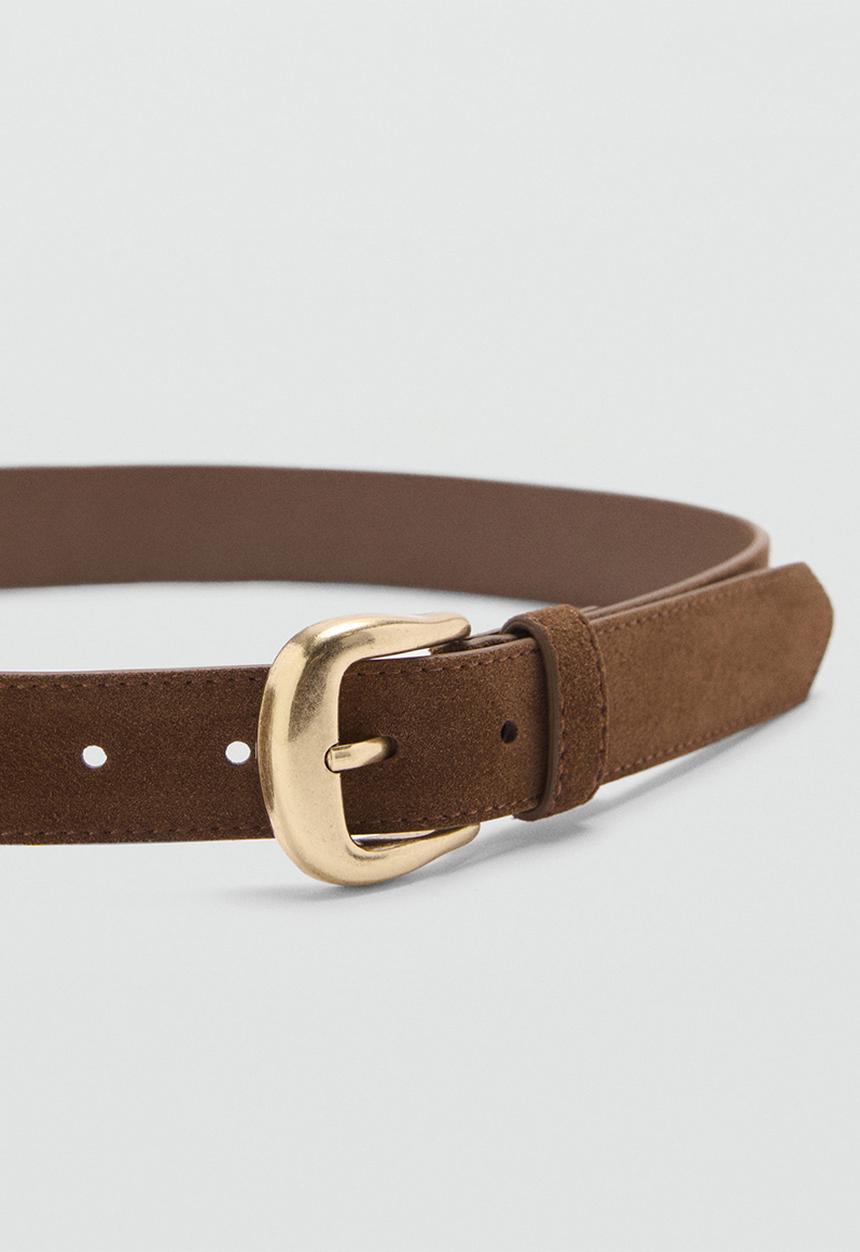 MANGO - Belt karin - brown