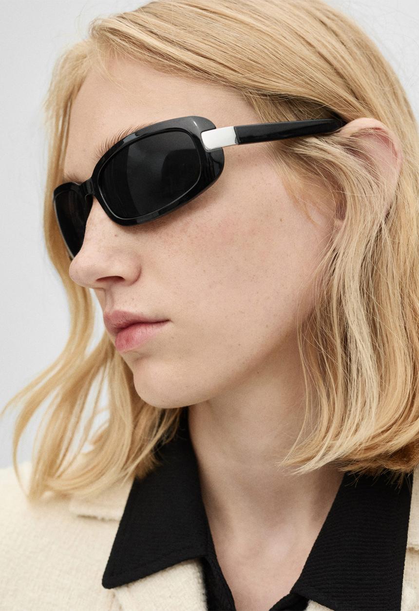 MANGO - Sunglasses sae - black
