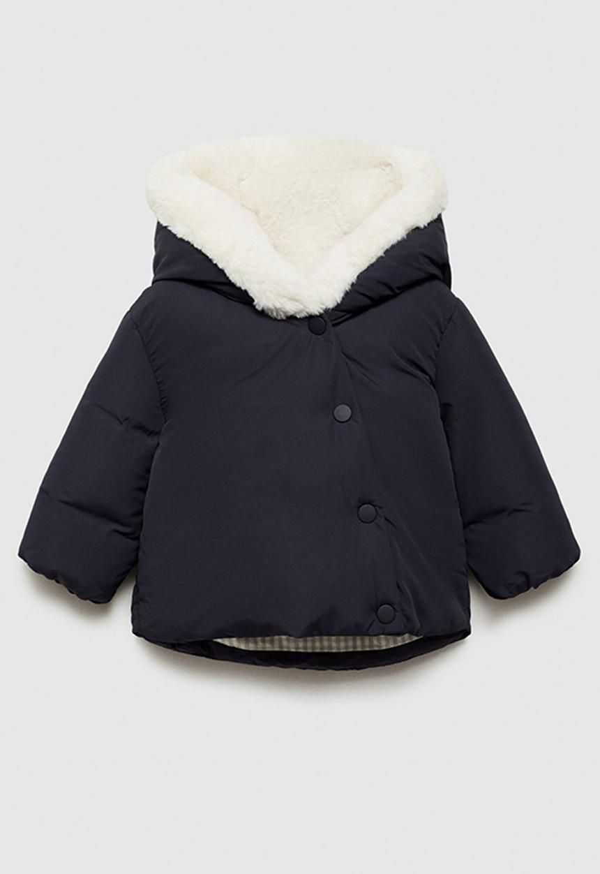 MANGO - Anorak vichy - navy