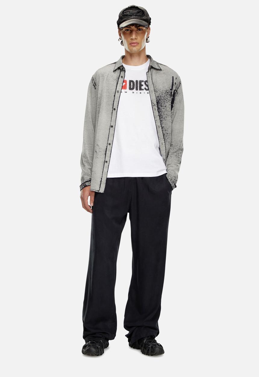 Diesel  - T-ADJUST-K14 T-SHIRT - 100DIESEL