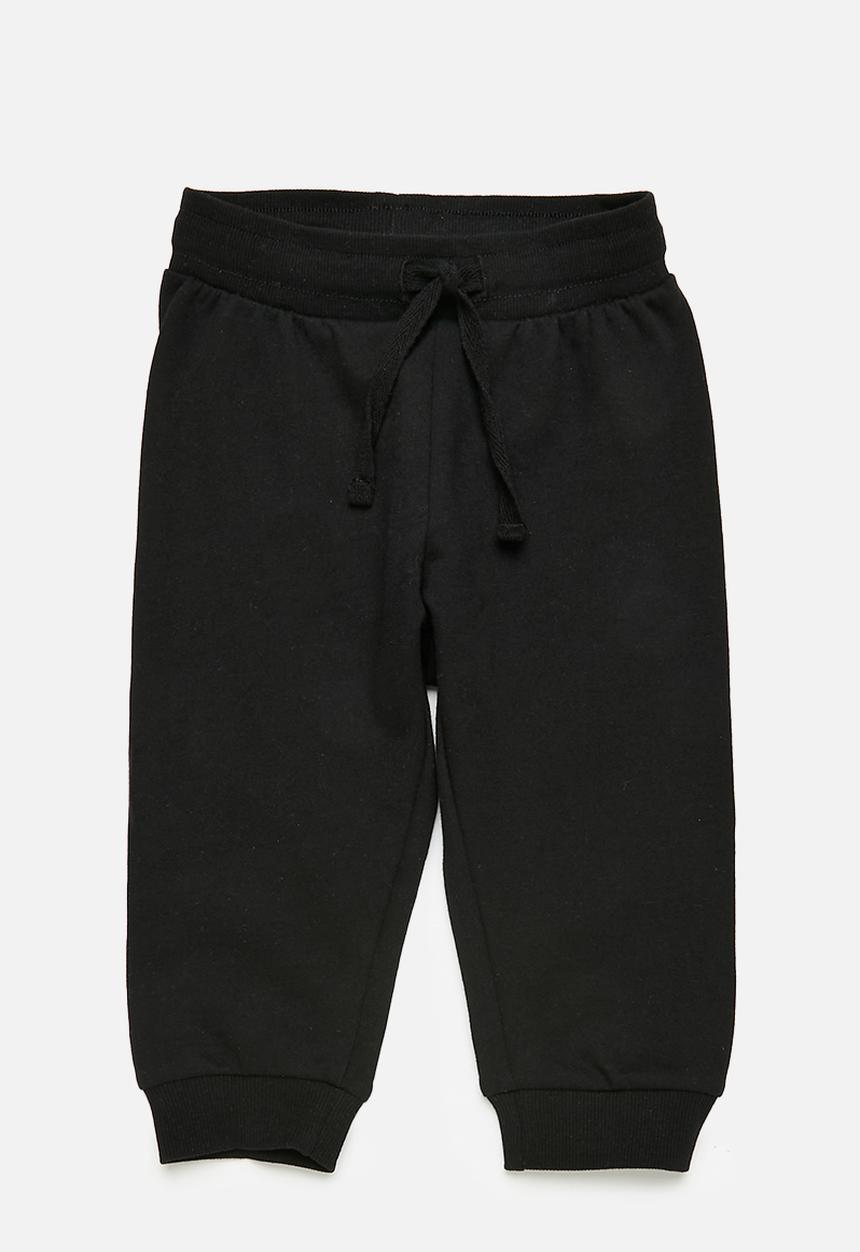 H&M - 3-Pack cotton joggers - light grey marl/dark grey