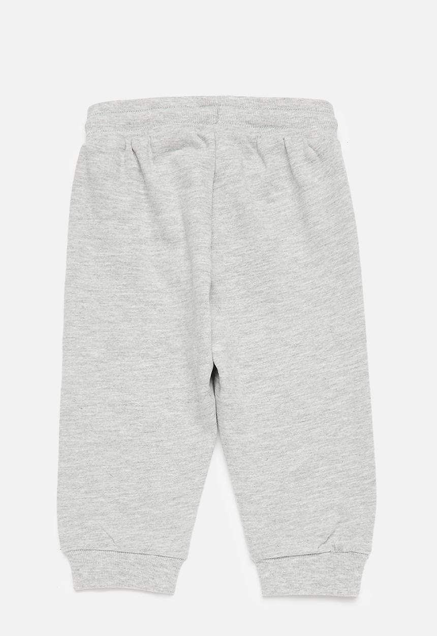 H&M - 3-Pack cotton joggers - light grey marl/dark grey