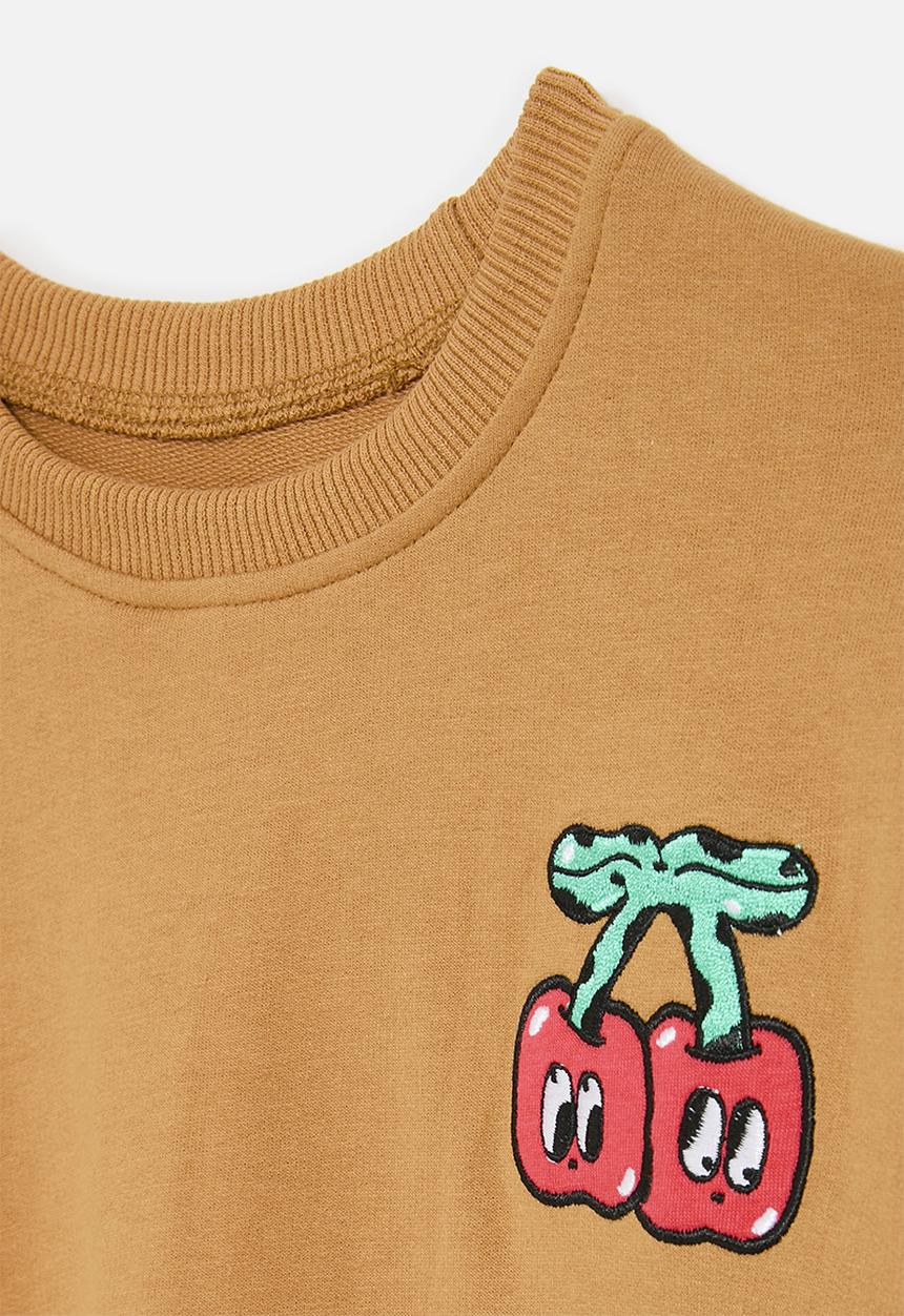 Pop Candy - Sweatshirt - brown