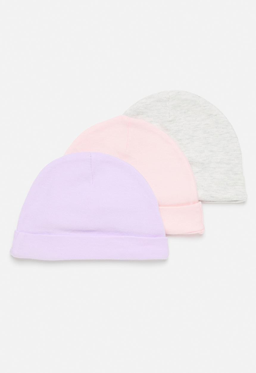 Pop Candy - 3 Pack beanie set-multi