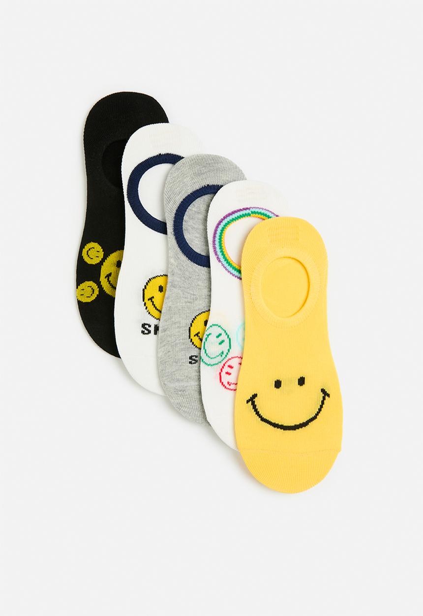 Pop Candy - 5 Pack invisible sock set-multi