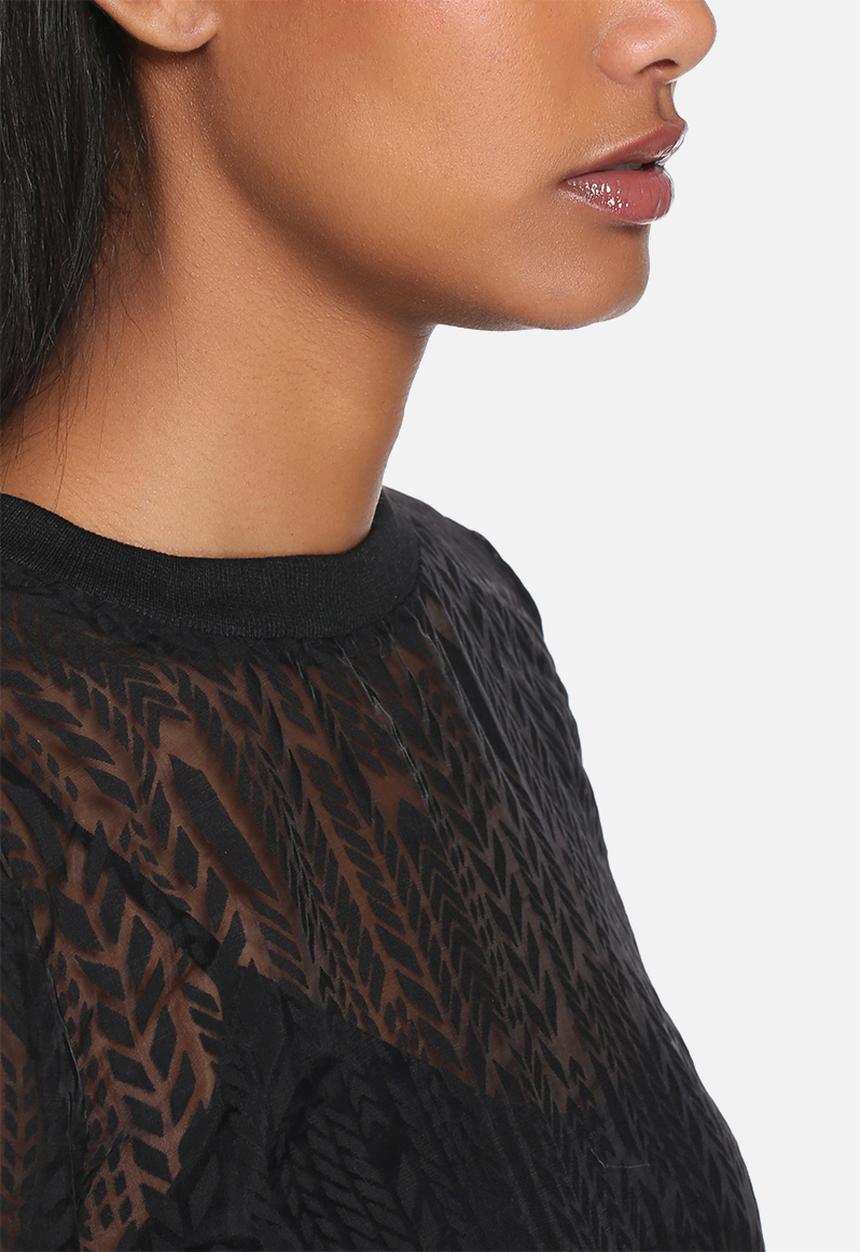 Lola May - Mesh printed sweatshirt 