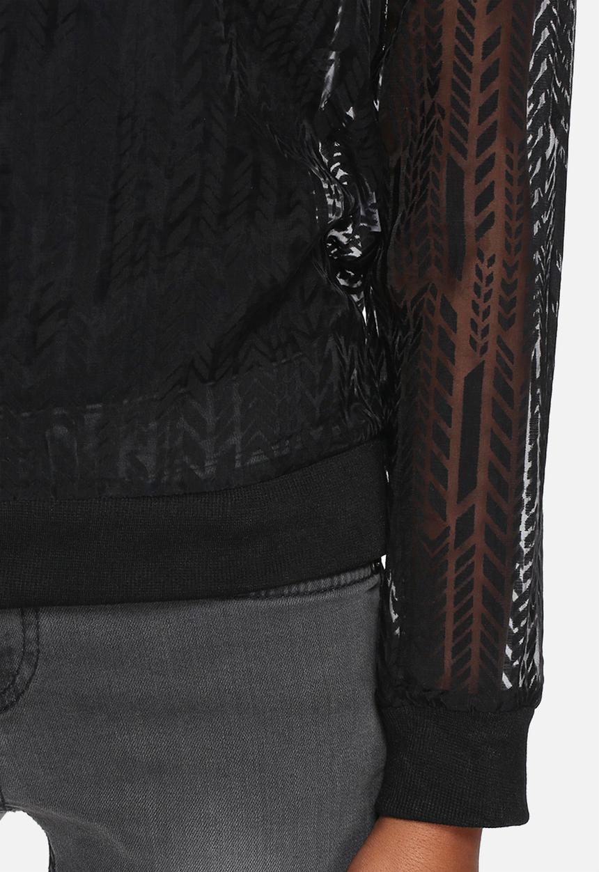 Lola May - Mesh printed sweatshirt 