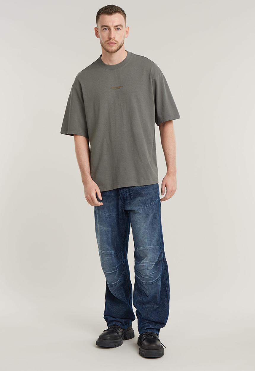 G-STAR - Knolling back gr boxy r t - gs grey