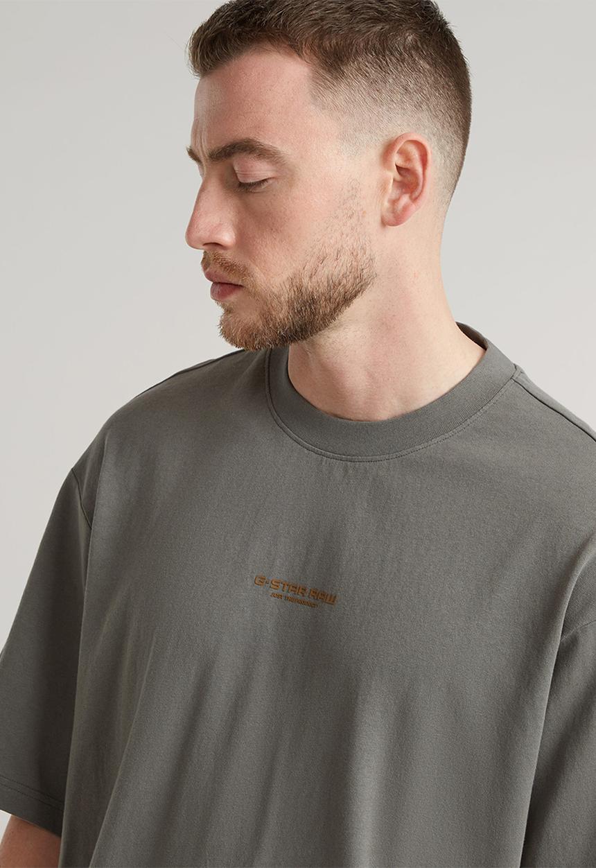 G-STAR - Knolling back gr boxy r t - gs grey