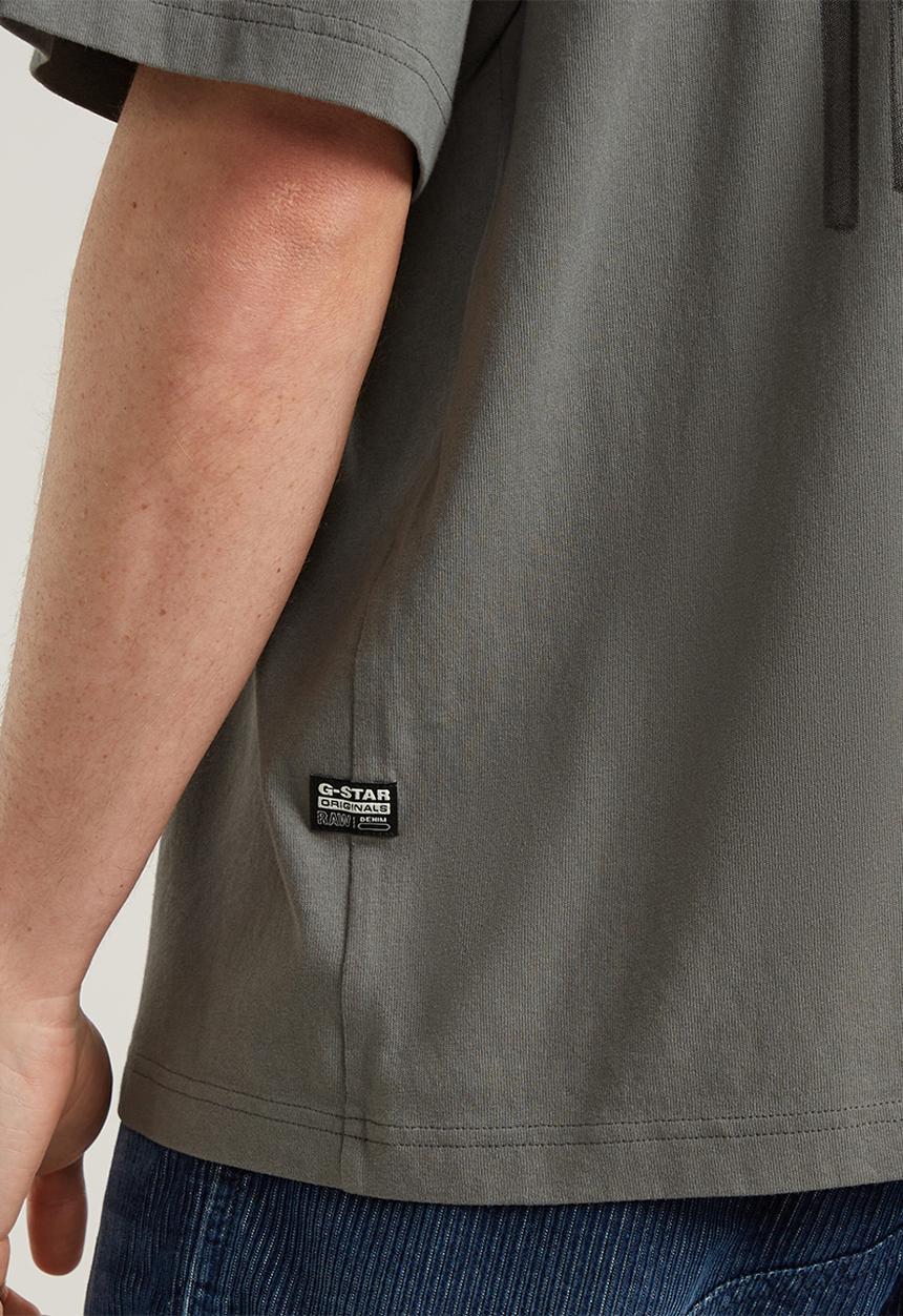 G-STAR - Knolling back gr boxy r t - gs grey