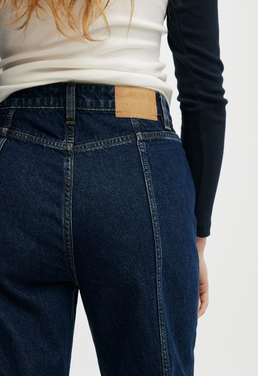 Cotton On - Seam Wide Jean - Rinse Blue