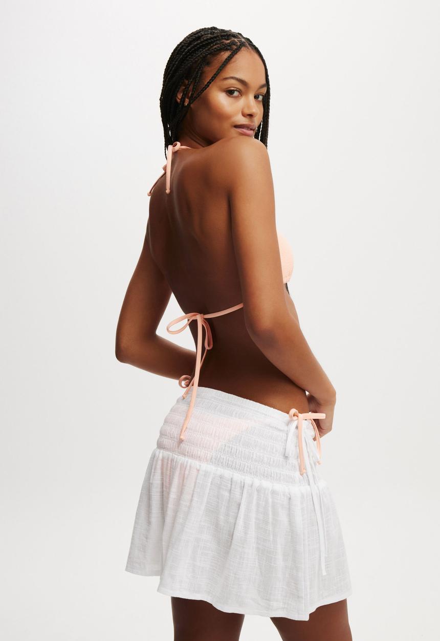 Cotton On - The Essential Beach Mini Skirt-White