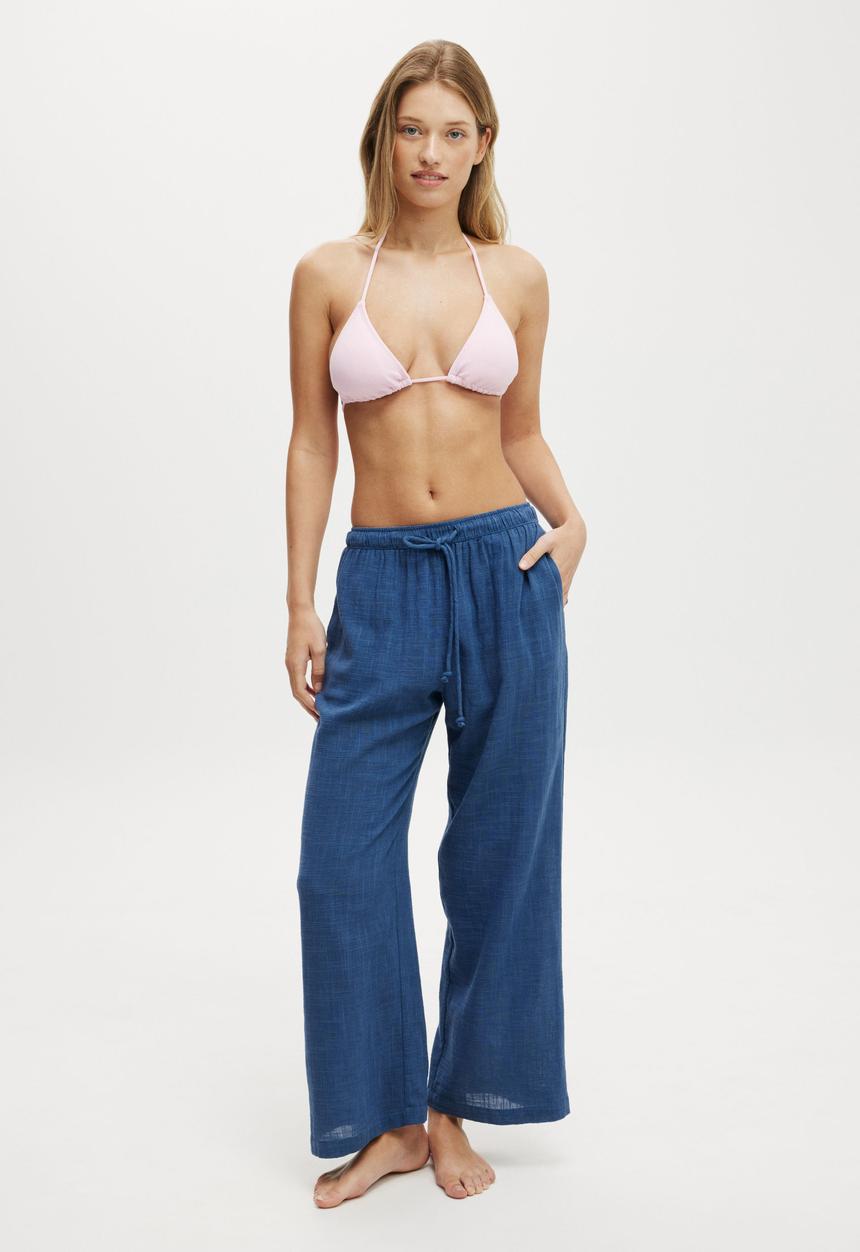 Cotton On - The Essential Beach Pant Asia Fit-Washed Indigo