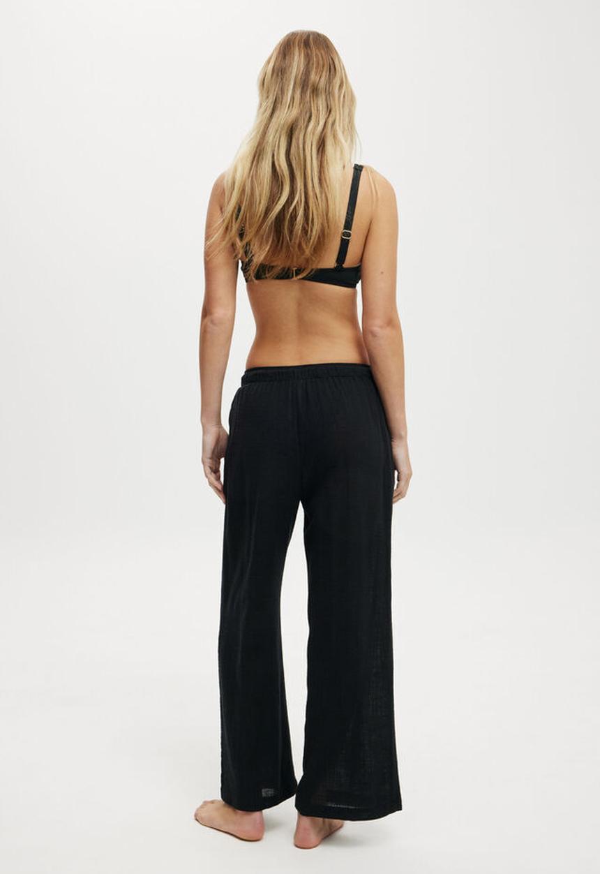 Cotton On - The Essential Beach Pant Asia Fit-Black