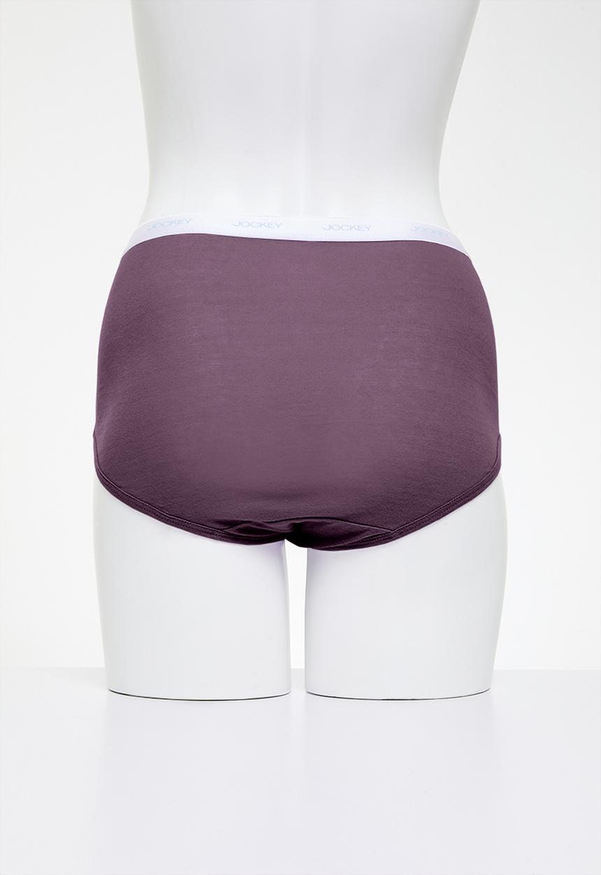 Jockey - Plus 3 Pack Plain Full Brief - Multi 