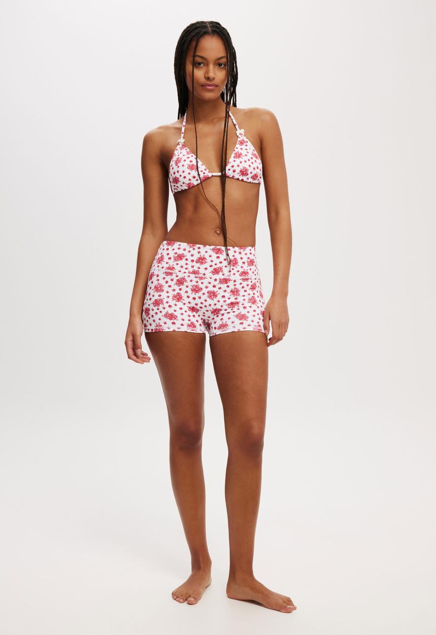 Cotton On - Slider Triangle Bikini Top-Ria Rose