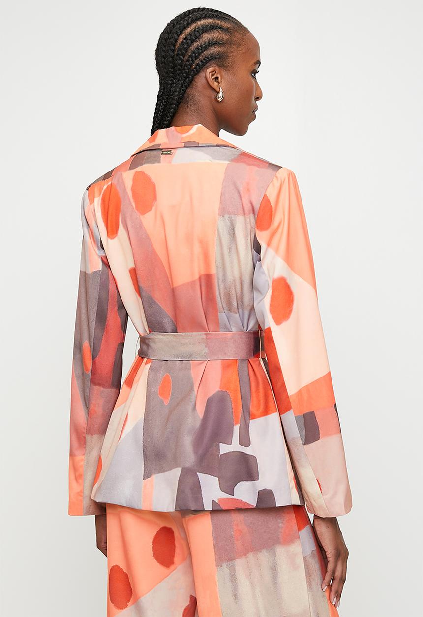 Pringle of Scotland - Pringle Ophelia Printed Soft Jacket - Multi