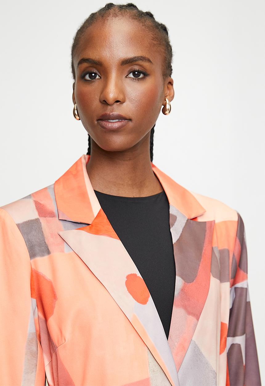 Pringle of Scotland - Pringle Ophelia Printed Soft Jacket - Multi