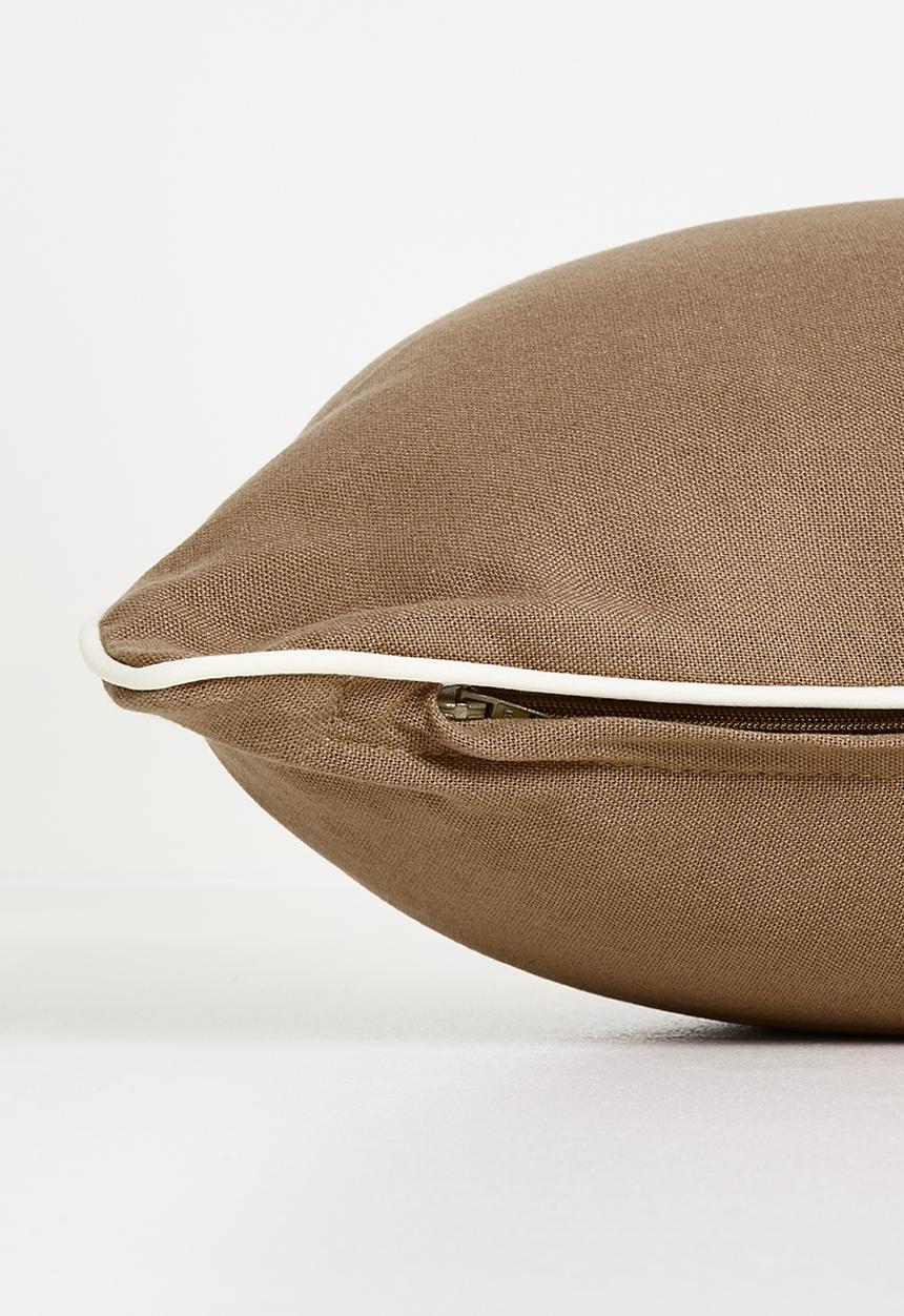 Sixth Floor - Nori cushion cover - Tobacco