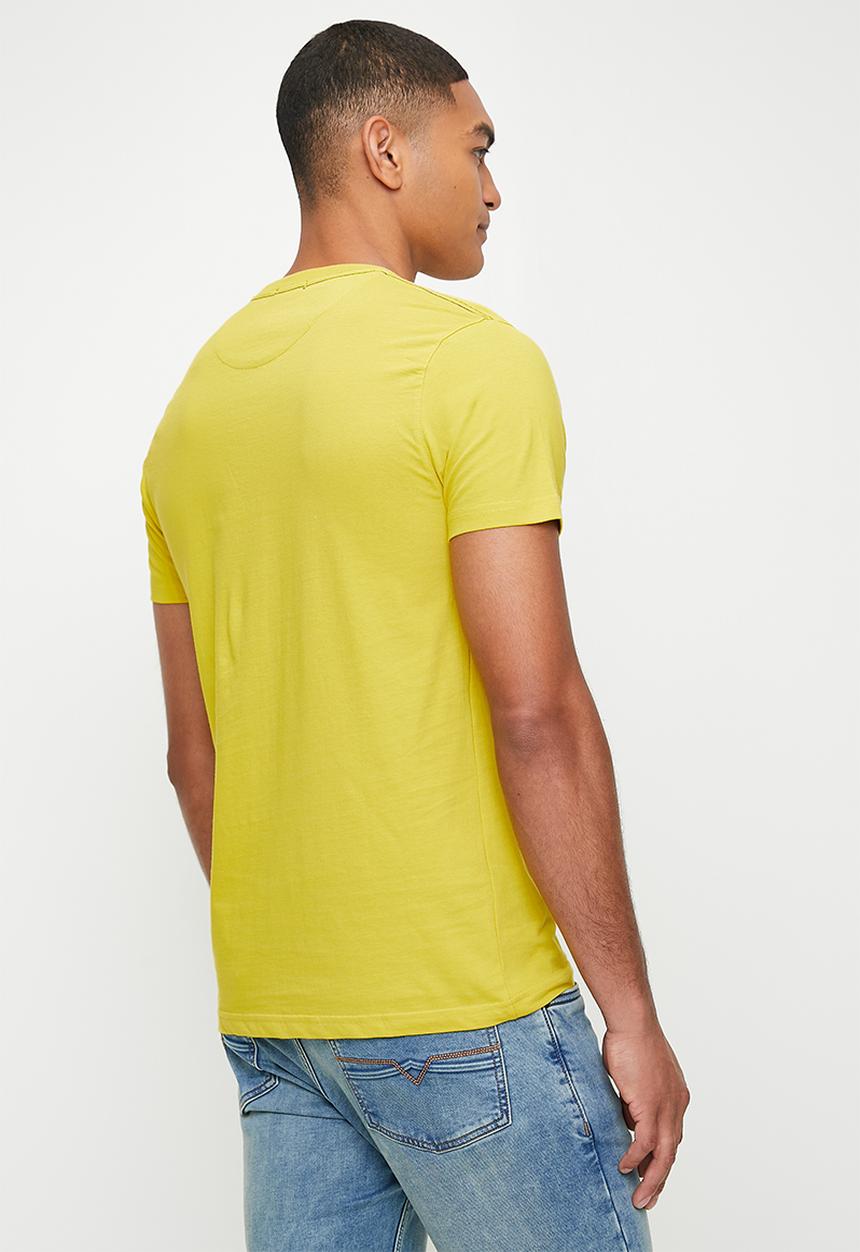 POLO - Hyde Graphic Logo Ss Tee - Light Yellow