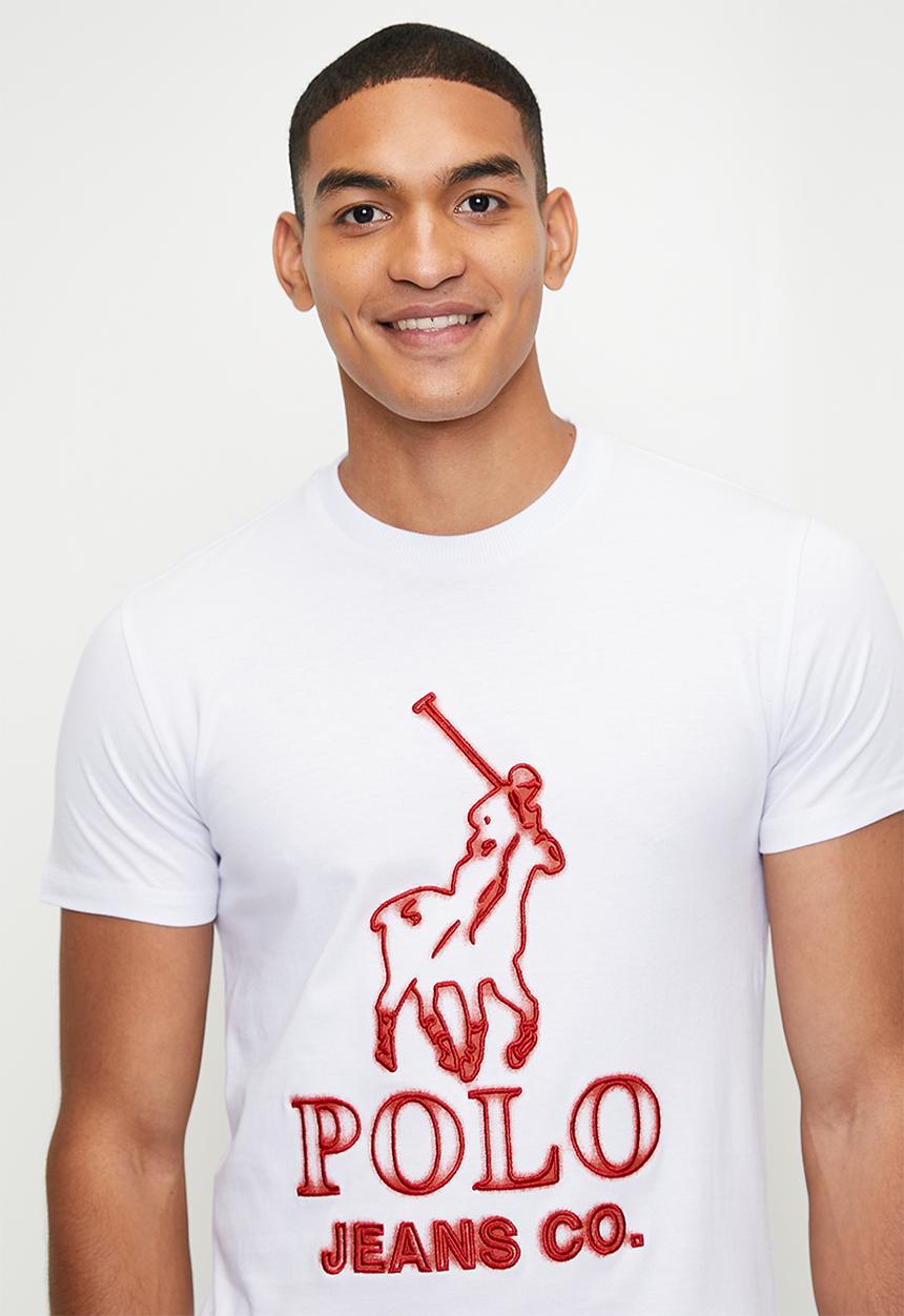 POLO - Cebo Pjc Glow Logo Short Sleeve Tee - White