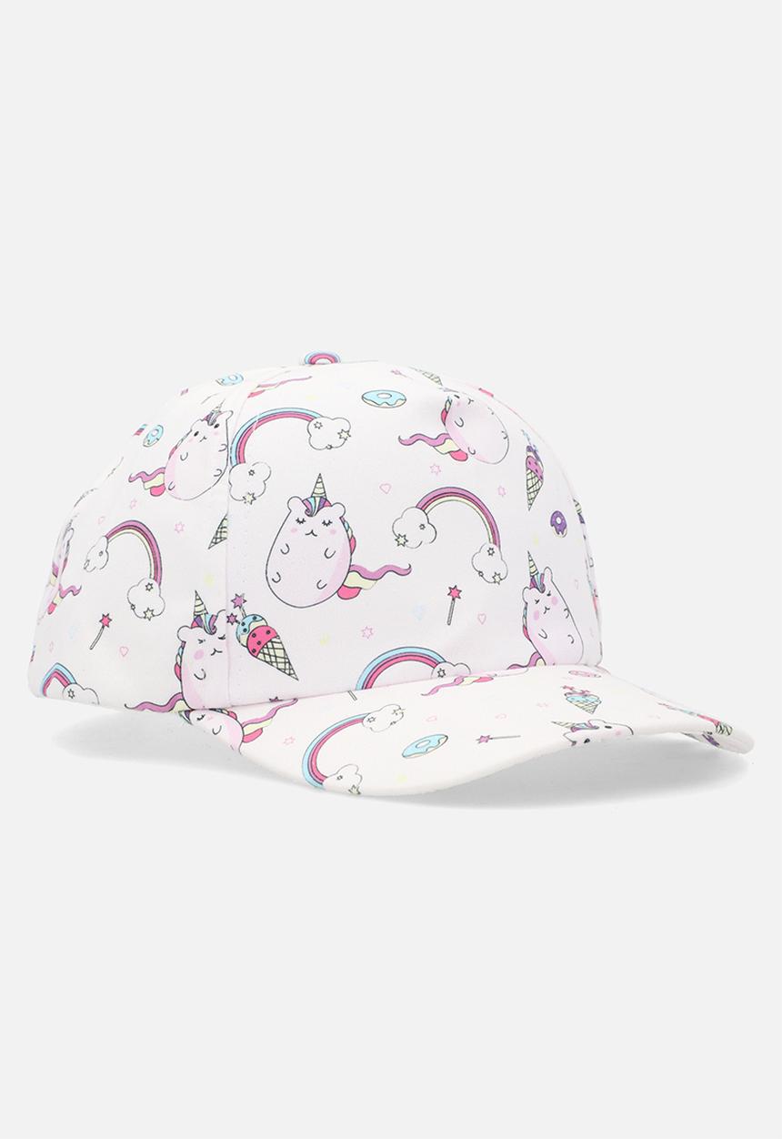 Pop Candy - Unicorn print cap - pink